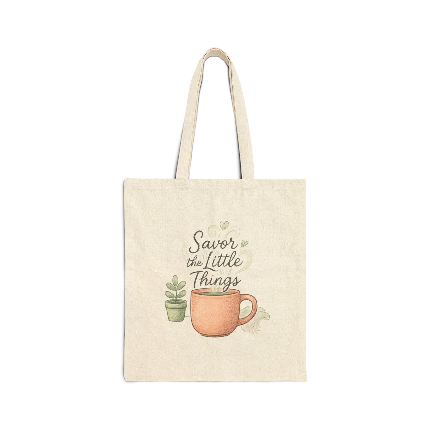 Cotton Canvas Tote Bag