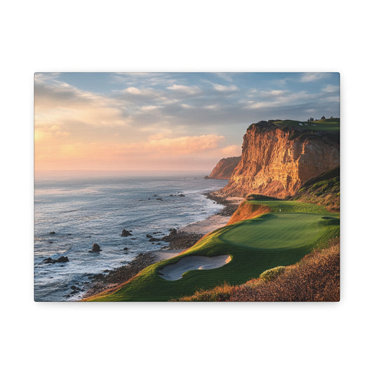 Scenic Golf Course Canvas Print