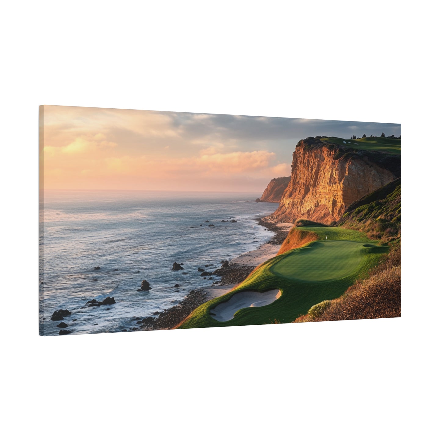 Scenic Golf Course Canvas Print