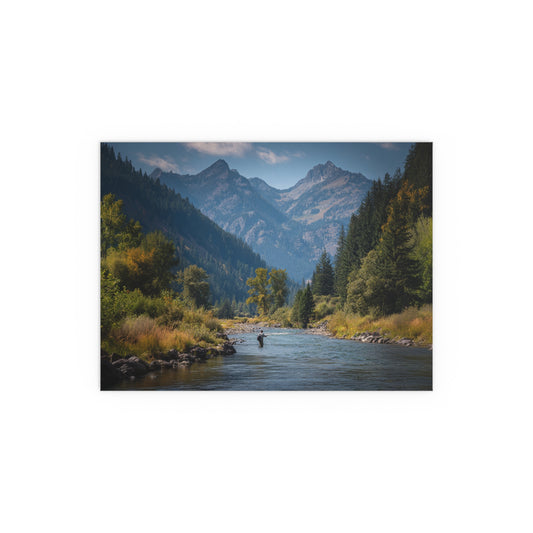 Copy of Canvas Art - Mountain Stream Fly Fishing