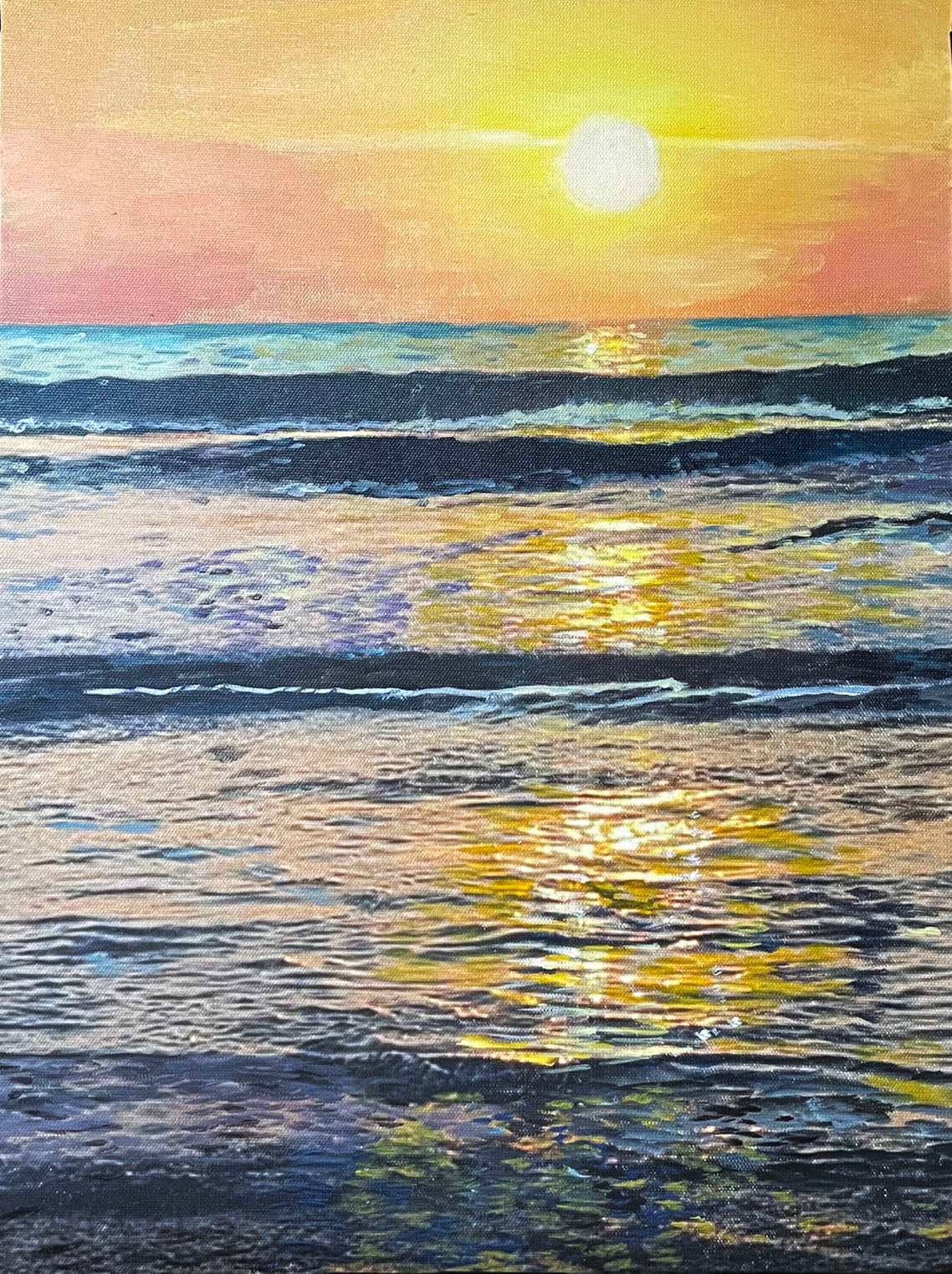 Sunset at the beach