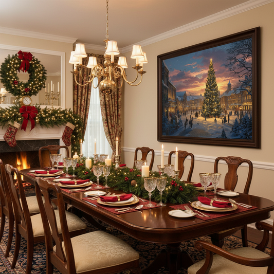 Town Square Dining Room Mockup
