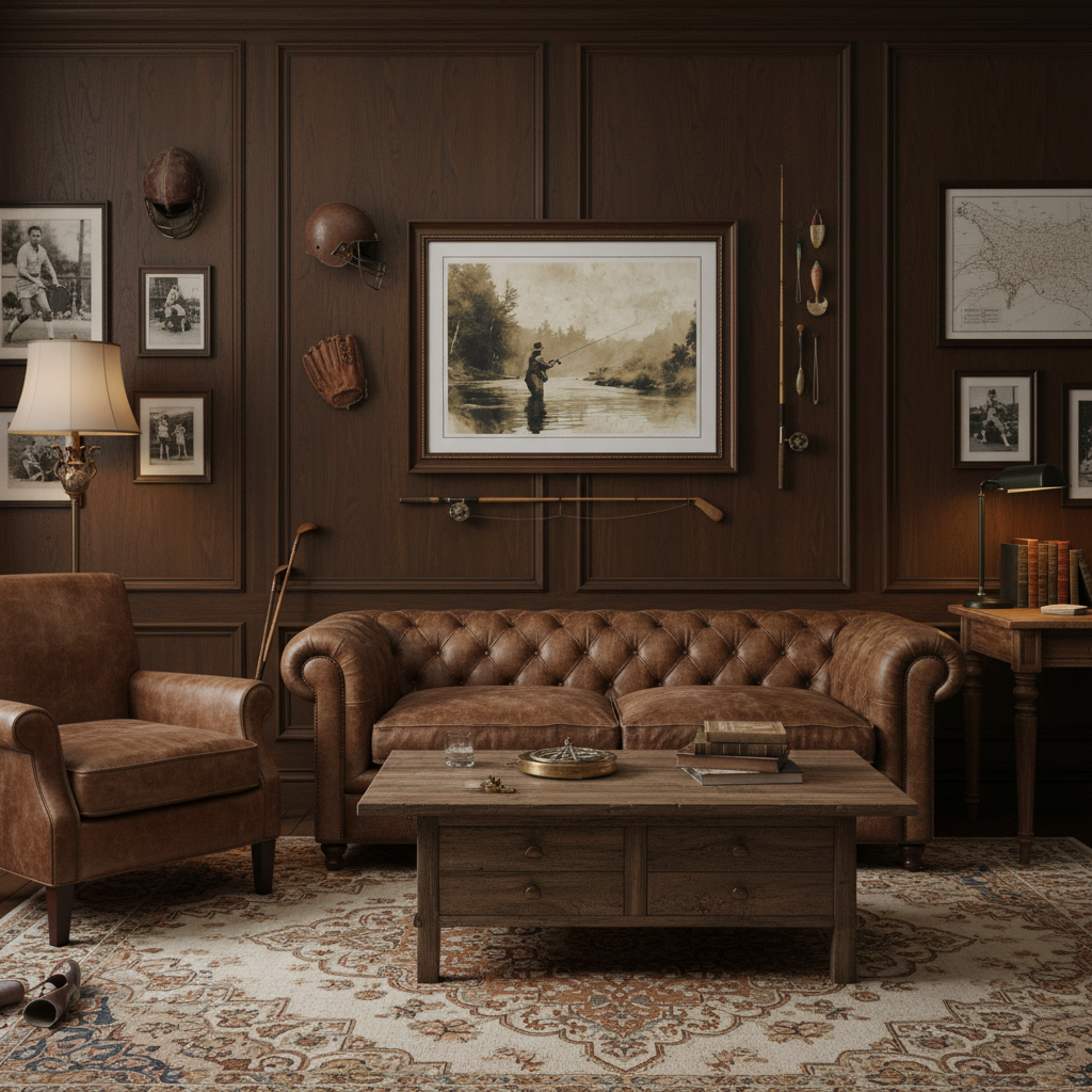 Vintage Fly Fishing - Man Cave