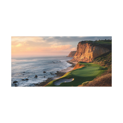 Scenic Golf Course Canvas Print