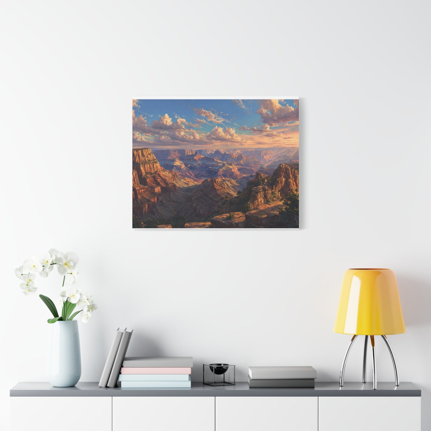 Grand Canyon Sunset Matte Canvas Wall Art — Stretched 1.25"