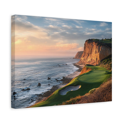 Scenic Golf Course Canvas Print