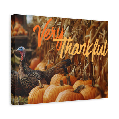 Thankful Fall Canvas Print