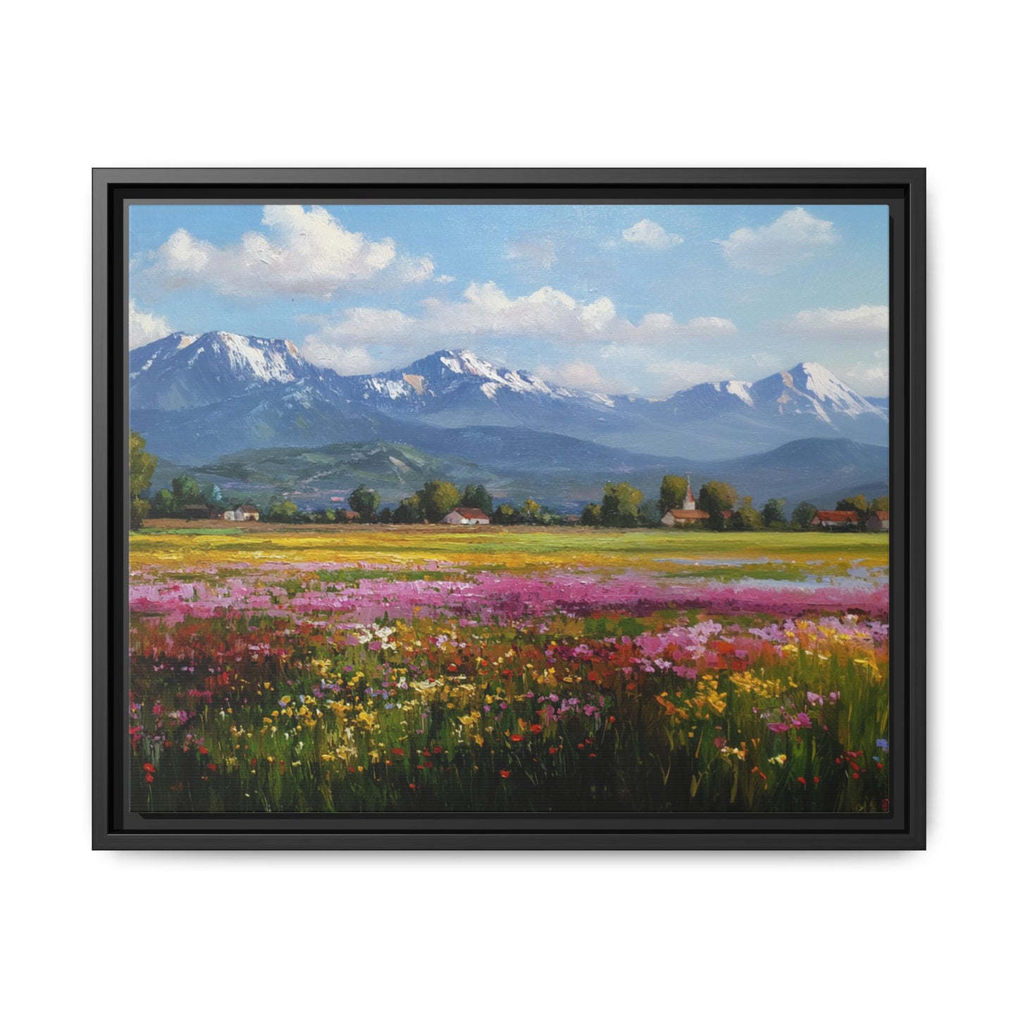 Framed Canvas Print