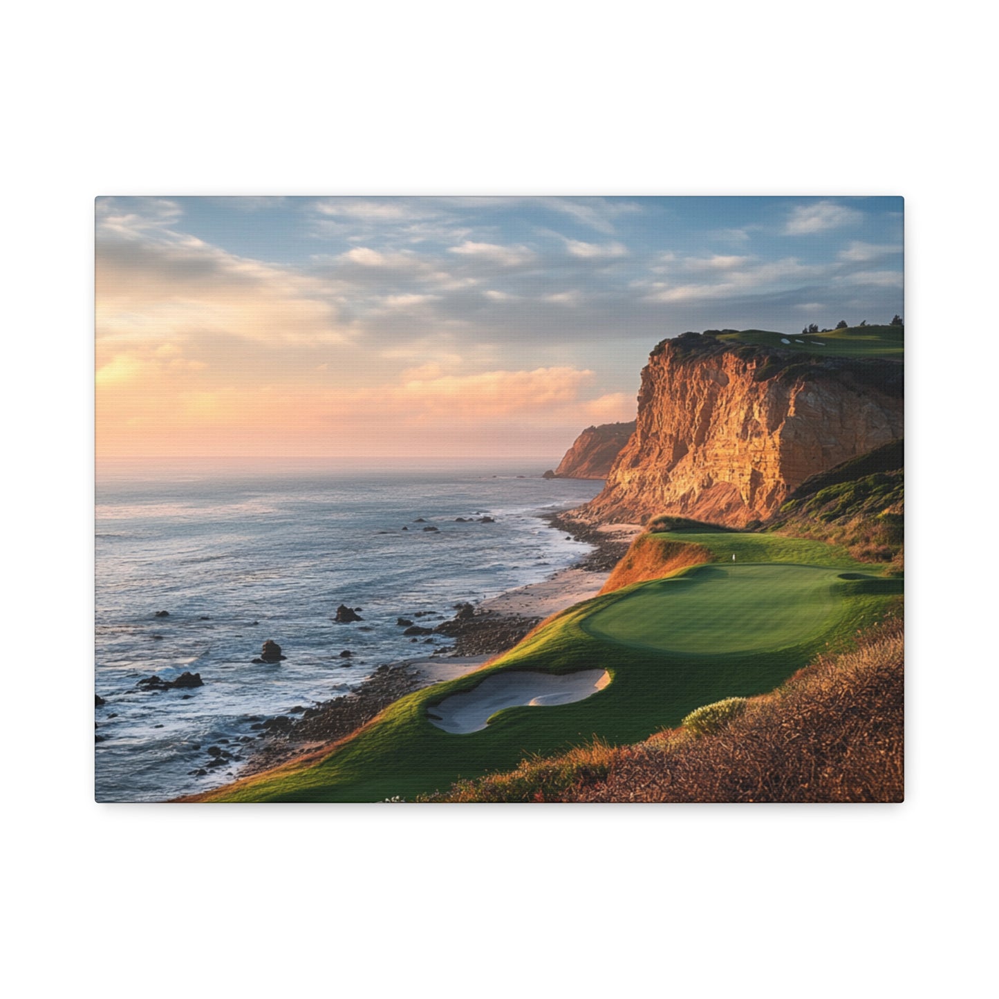 Scenic Golf Course Canvas Print