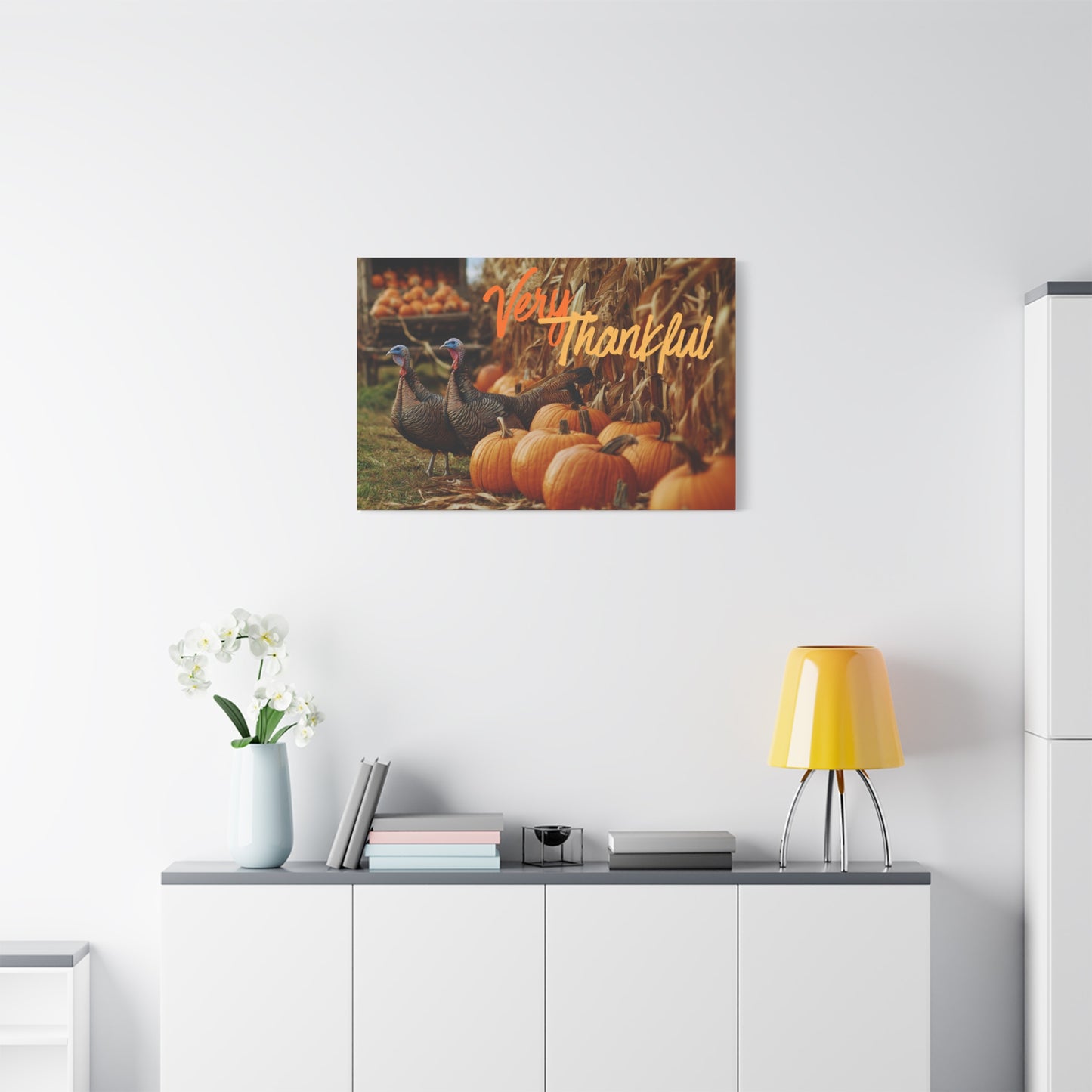 Thankful Fall Canvas Print