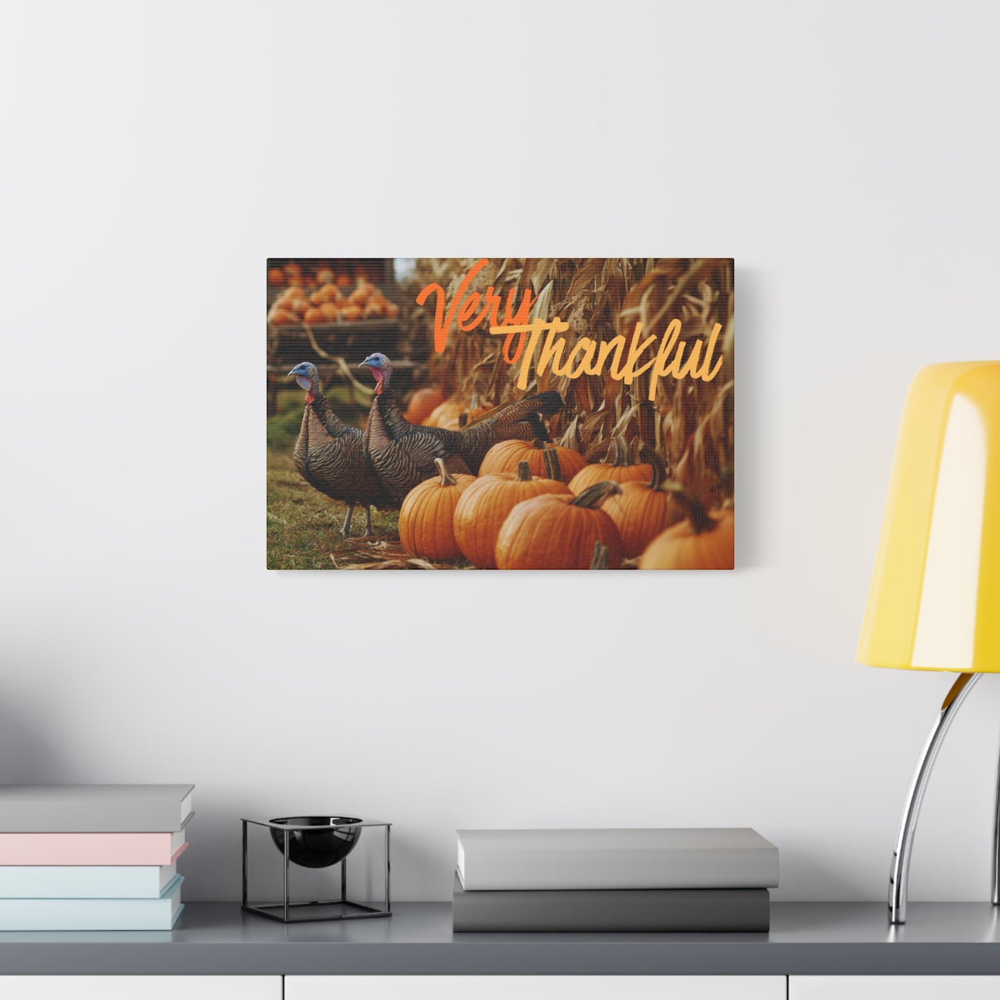 Thankful Fall Canvas Print