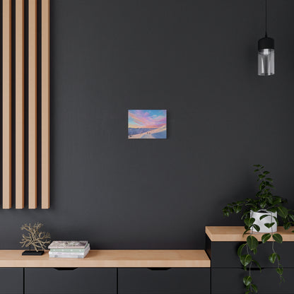 Mountain Sunset Canvas Art