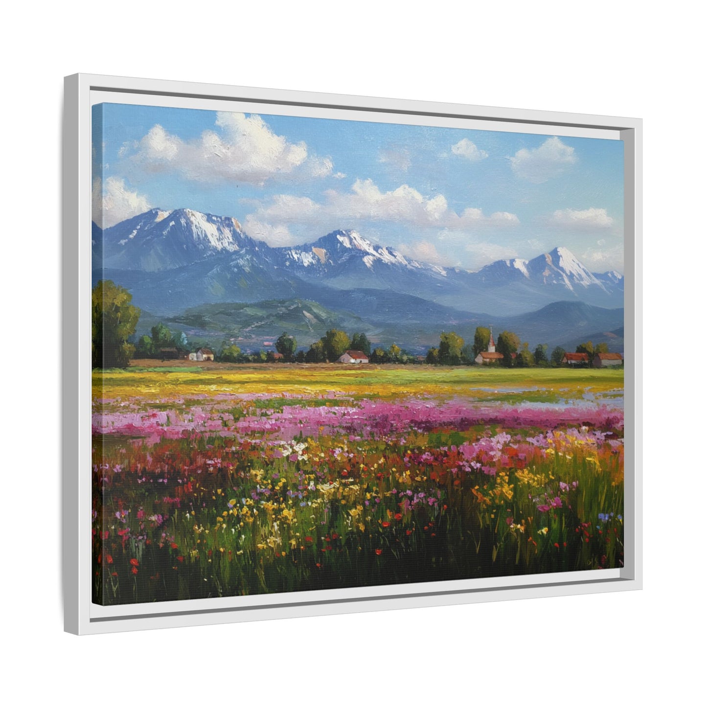 Framed Canvas Print