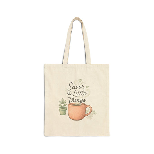 Cotton Canvas Tote Bag