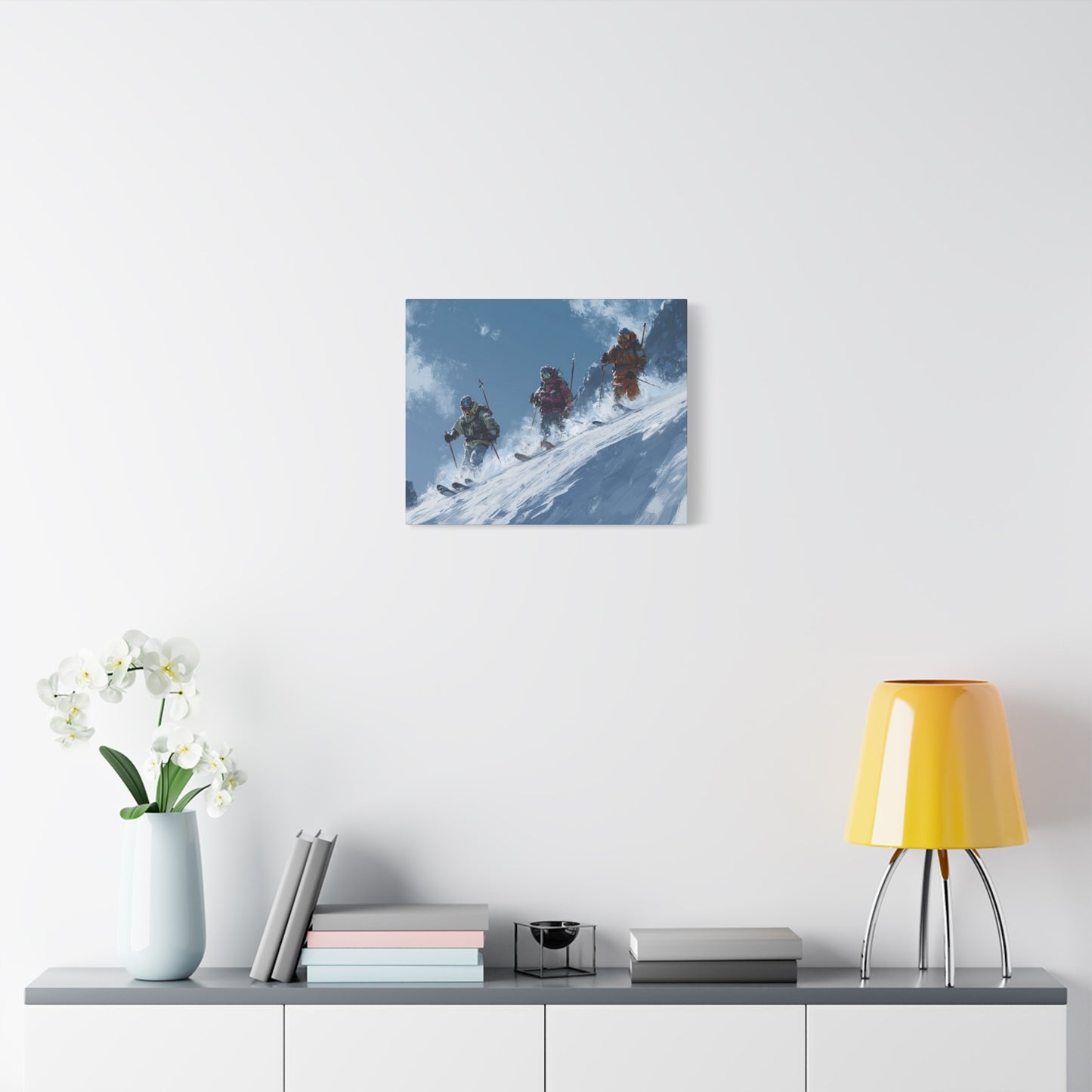 Ski Adventure Canvas Art