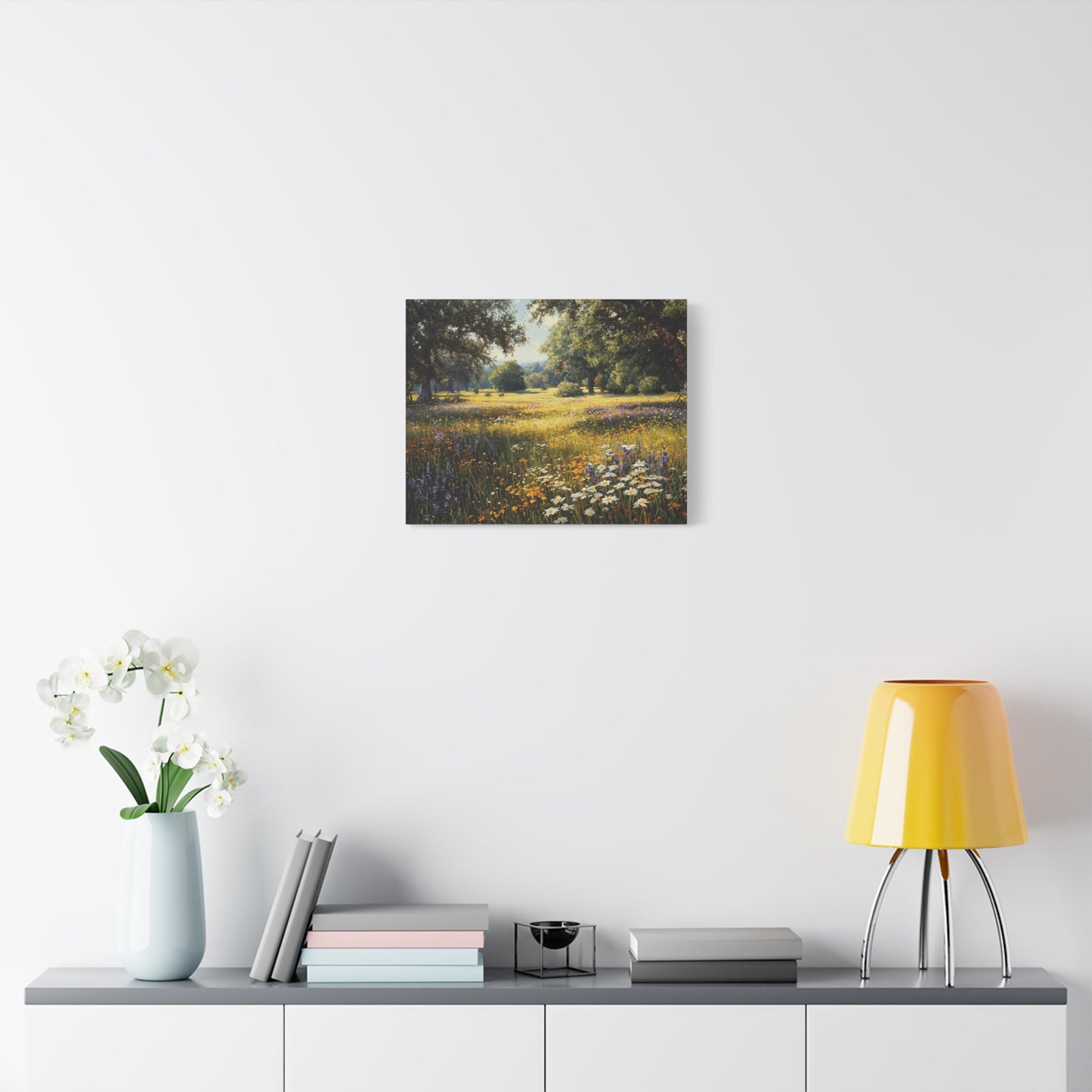 Wildflower Meadow Canvas Print — Matte Stretched Wall Art