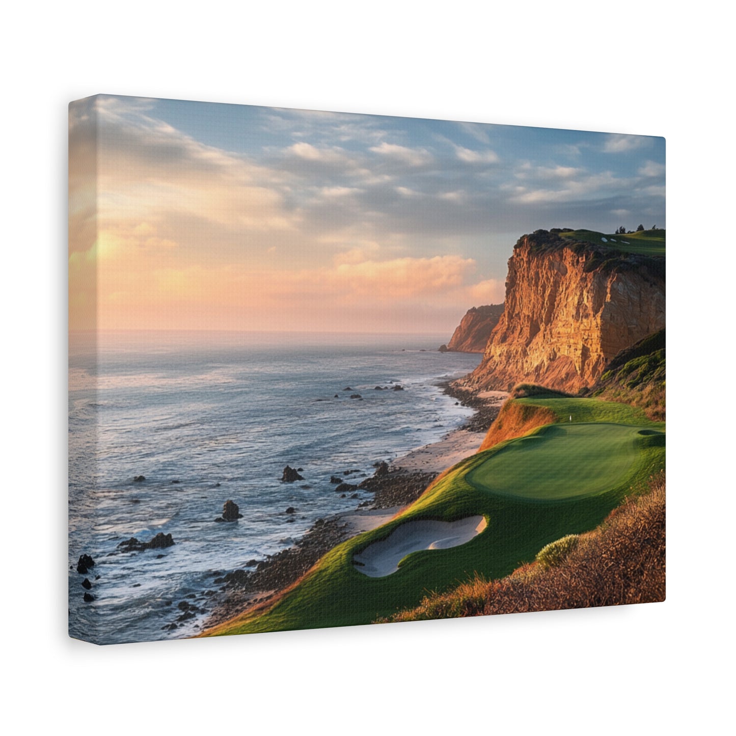 Scenic Golf Course Canvas Print