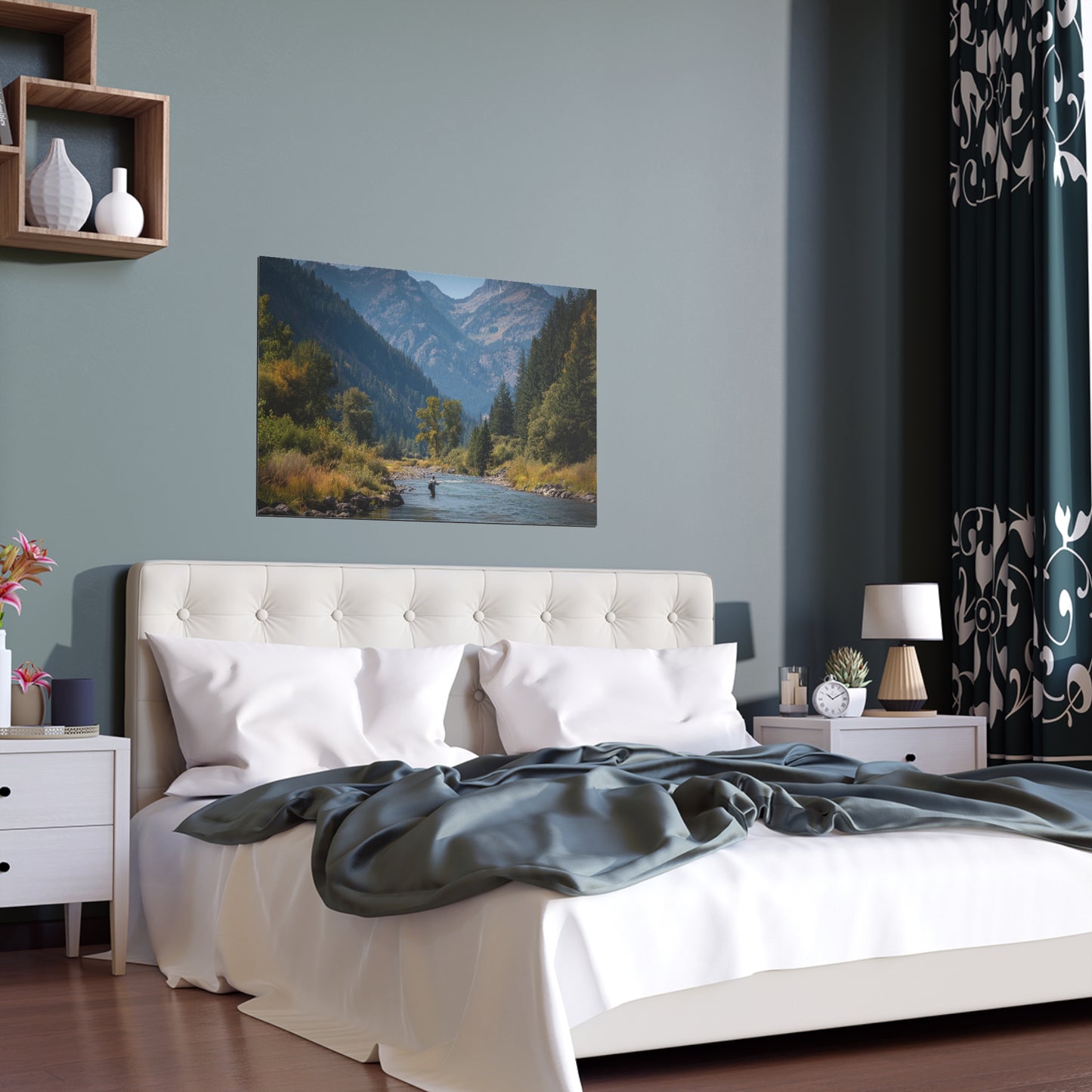 Copy of Canvas Art - Mountain Stream Fly Fishing