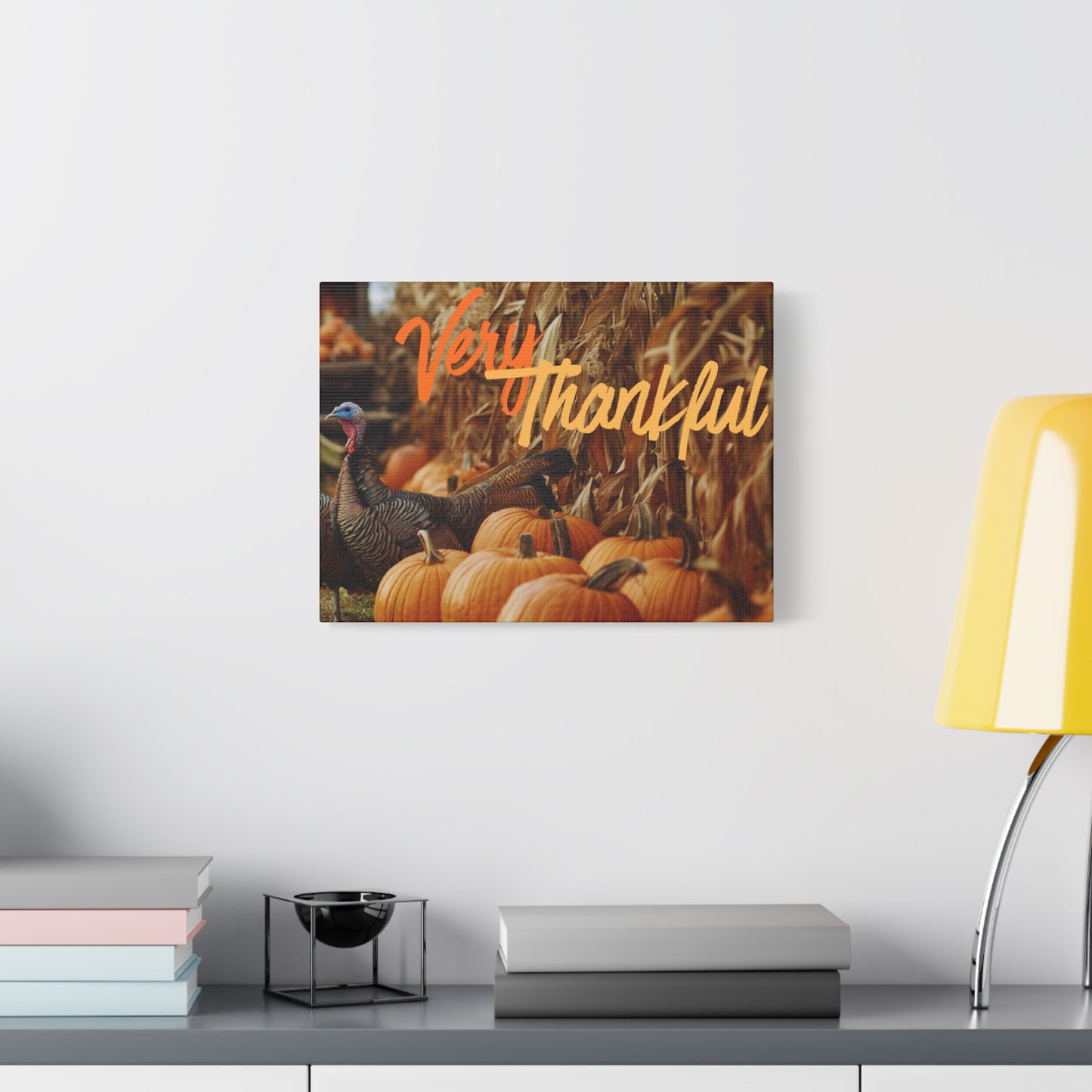 Thankful Fall Canvas Print