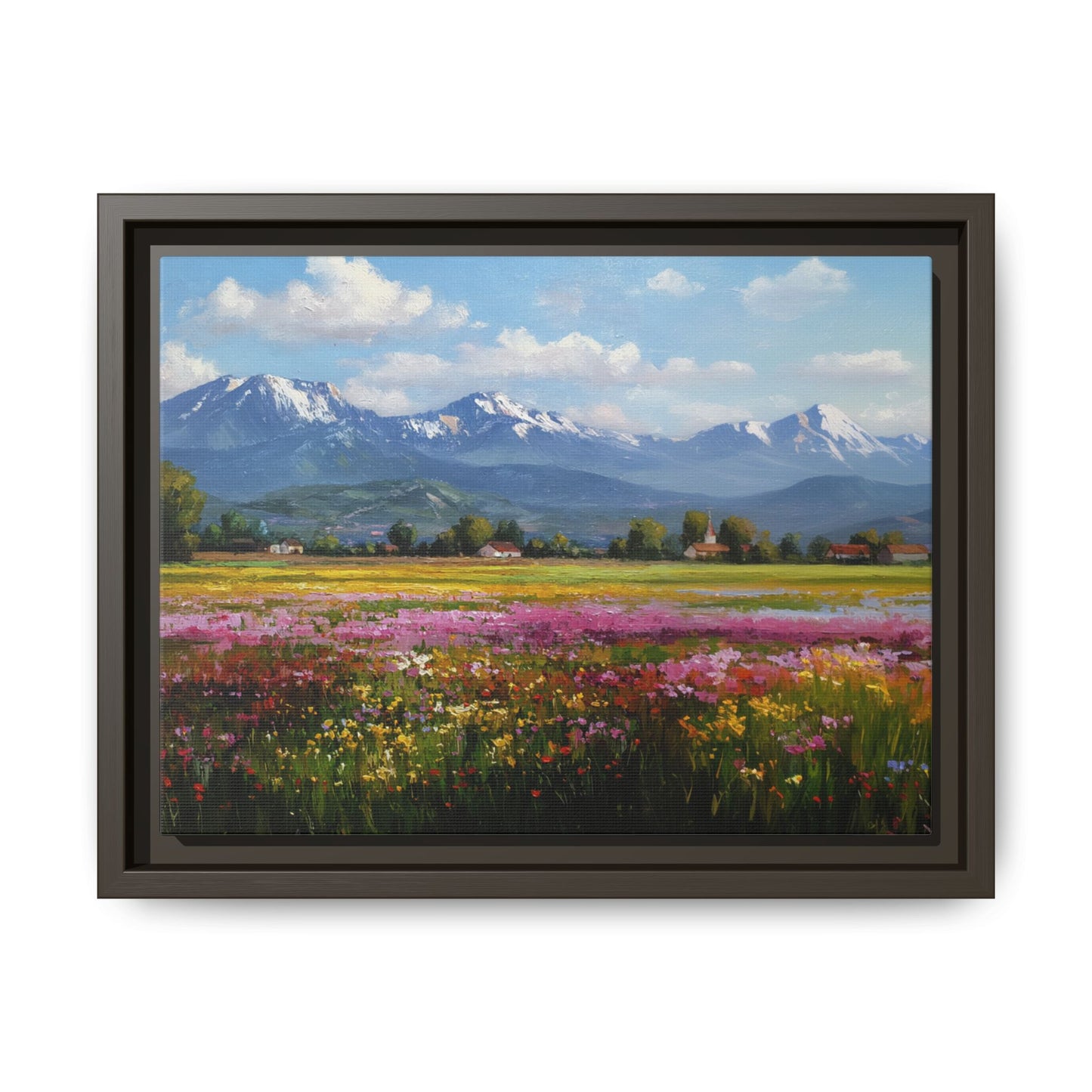 Framed Canvas Print