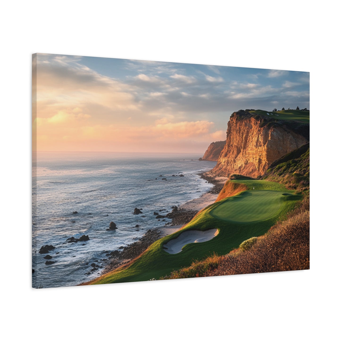 Scenic Golf Course Canvas Print