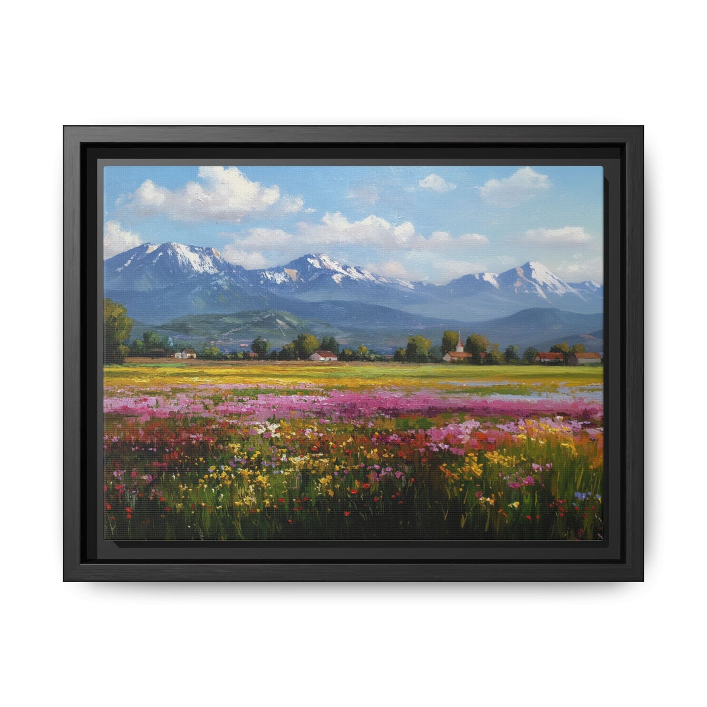 Framed Canvas Print