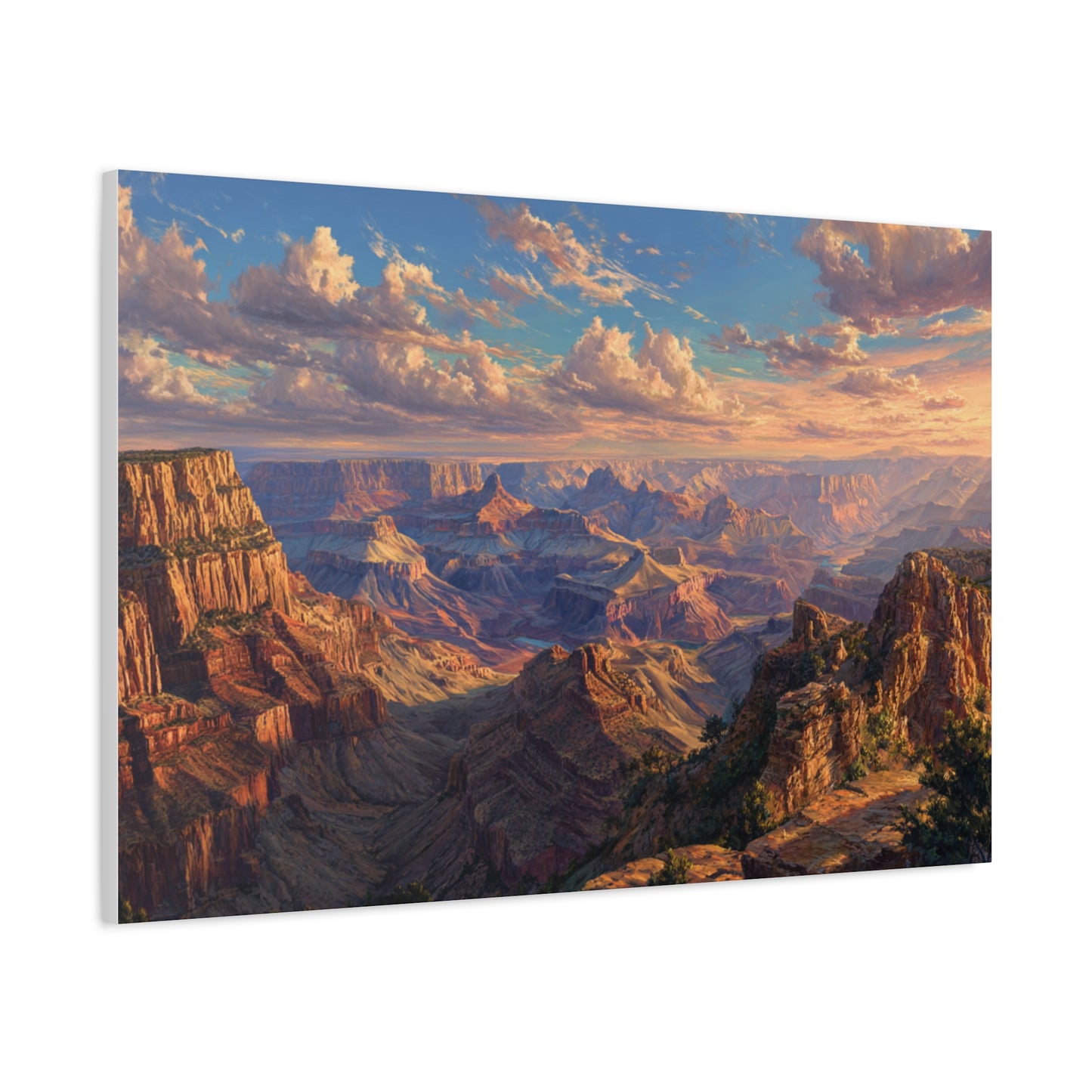 Grand Canyon Sunset Matte Canvas Wall Art — Stretched 1.25"