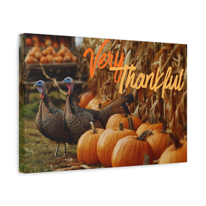 Thankful Fall Canvas Print