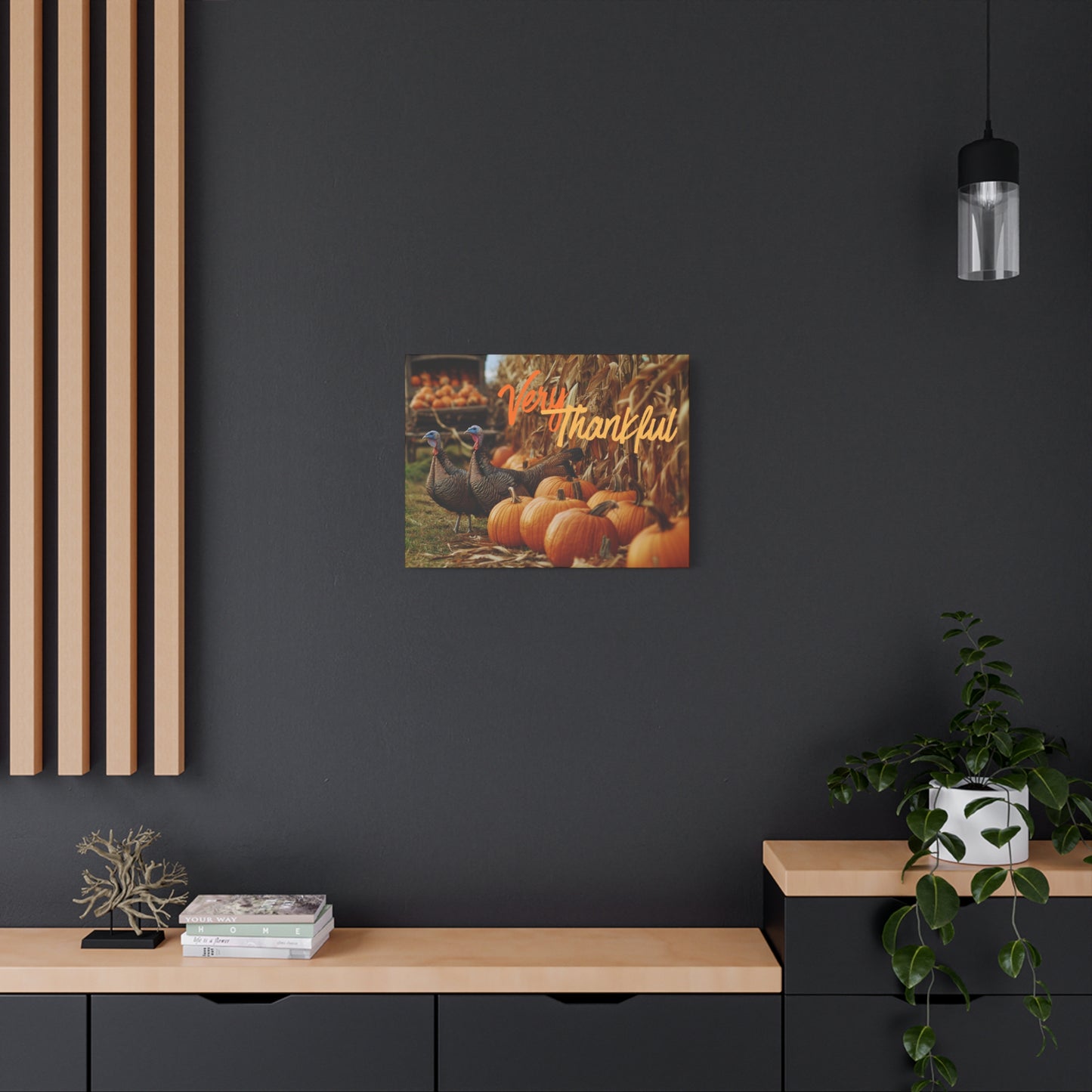 Thankful Fall Canvas Print