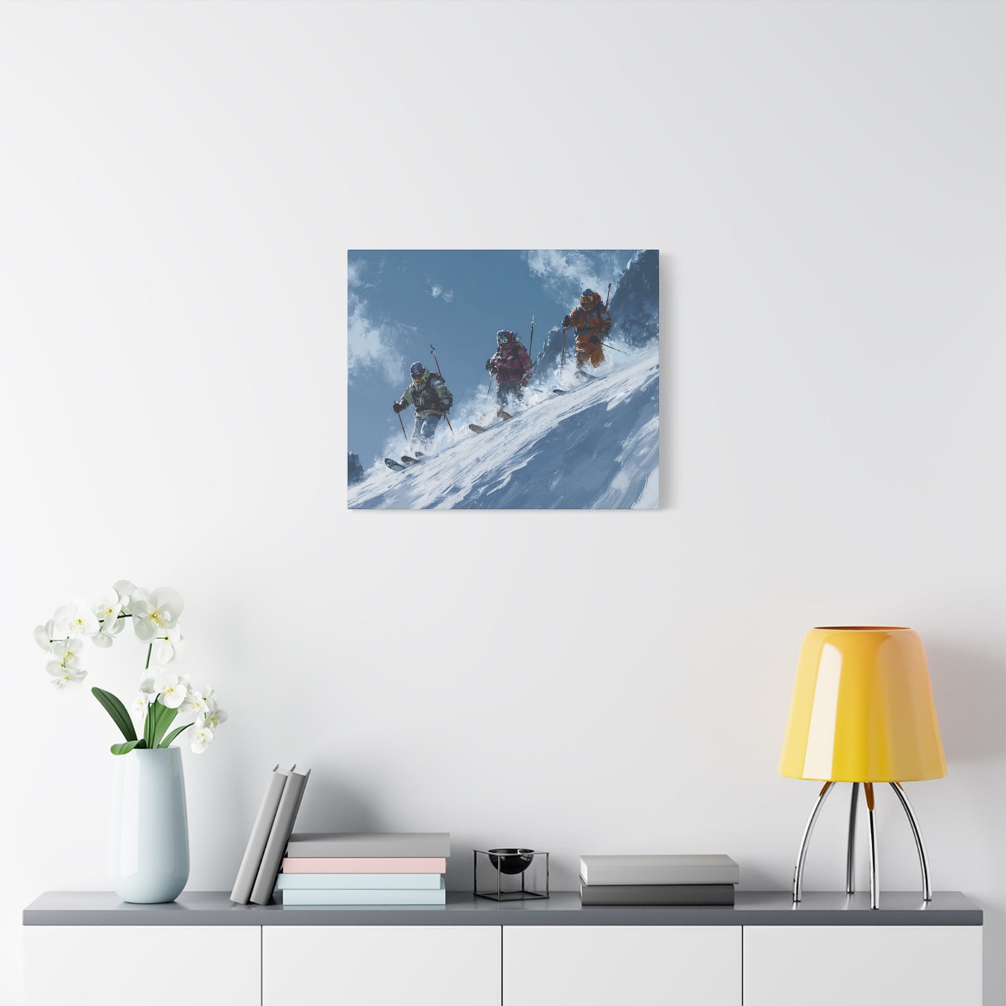 Ski Adventure Canvas Art