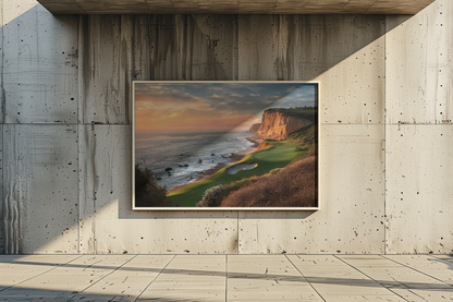 Scenic Golf Course Canvas Print