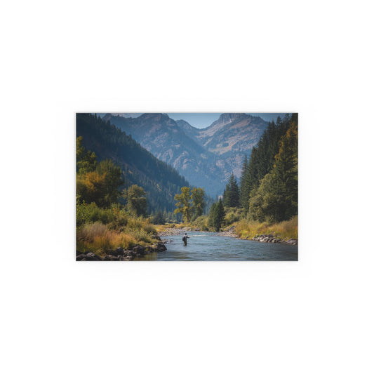 Copy of Canvas Art - Mountain Stream Fly Fishing