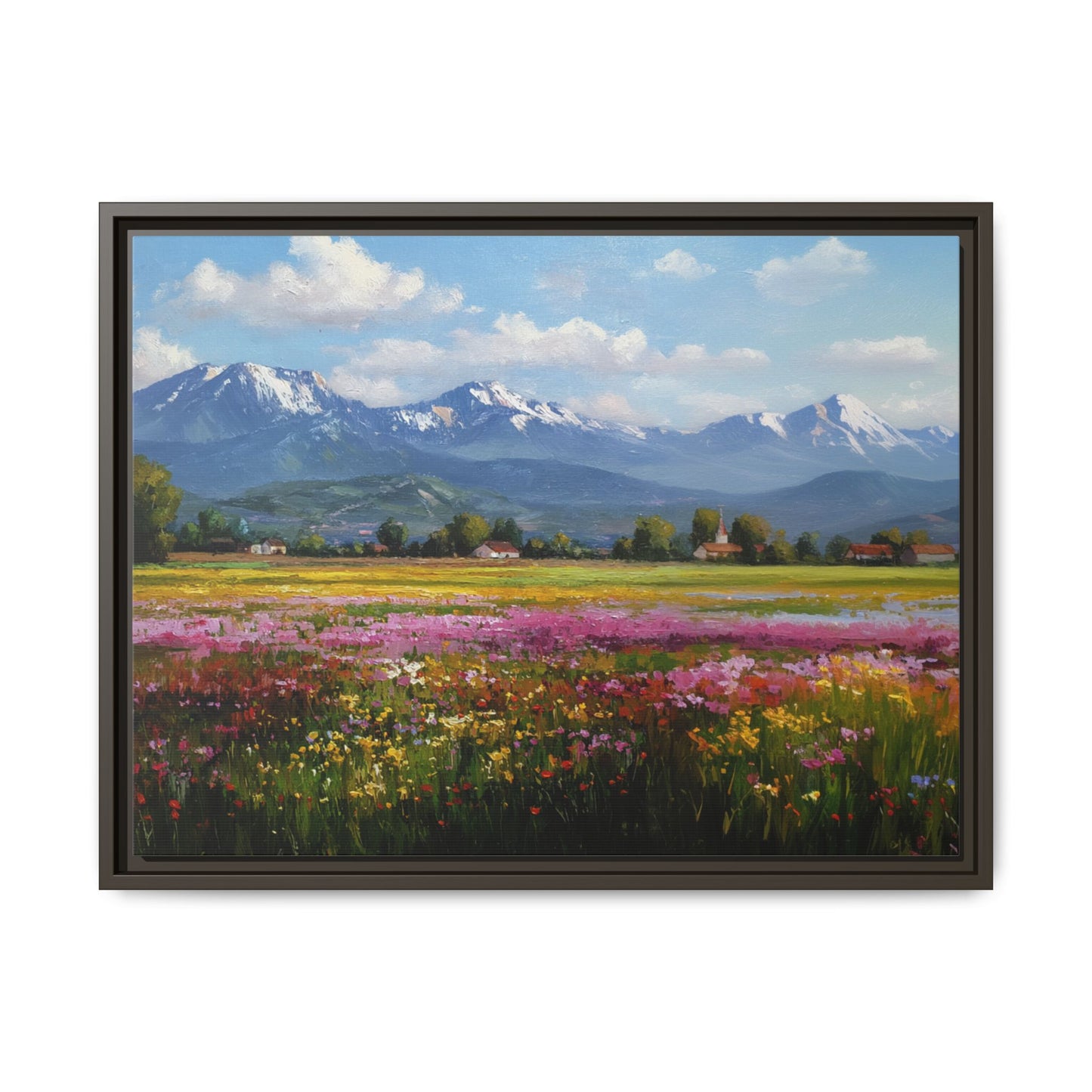 Framed Canvas Print