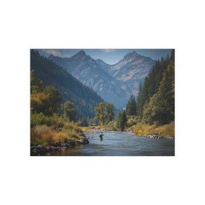 Copy of Canvas Art - Mountain Stream Fly Fishing