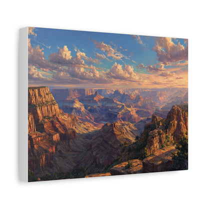 Grand Canyon Sunset Matte Canvas Wall Art — Stretched 1.25"