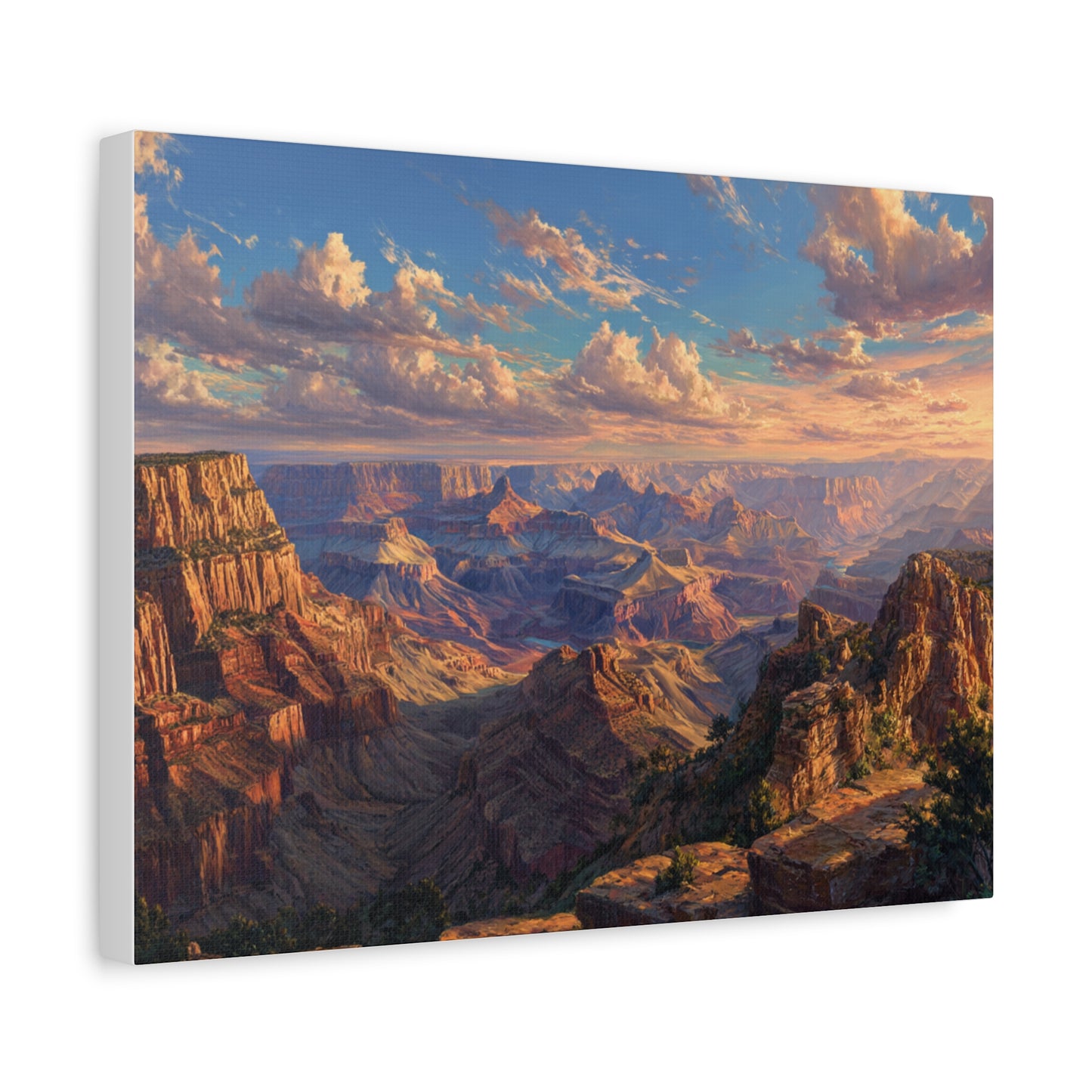 Grand Canyon Sunset Matte Canvas Wall Art — Stretched 1.25"