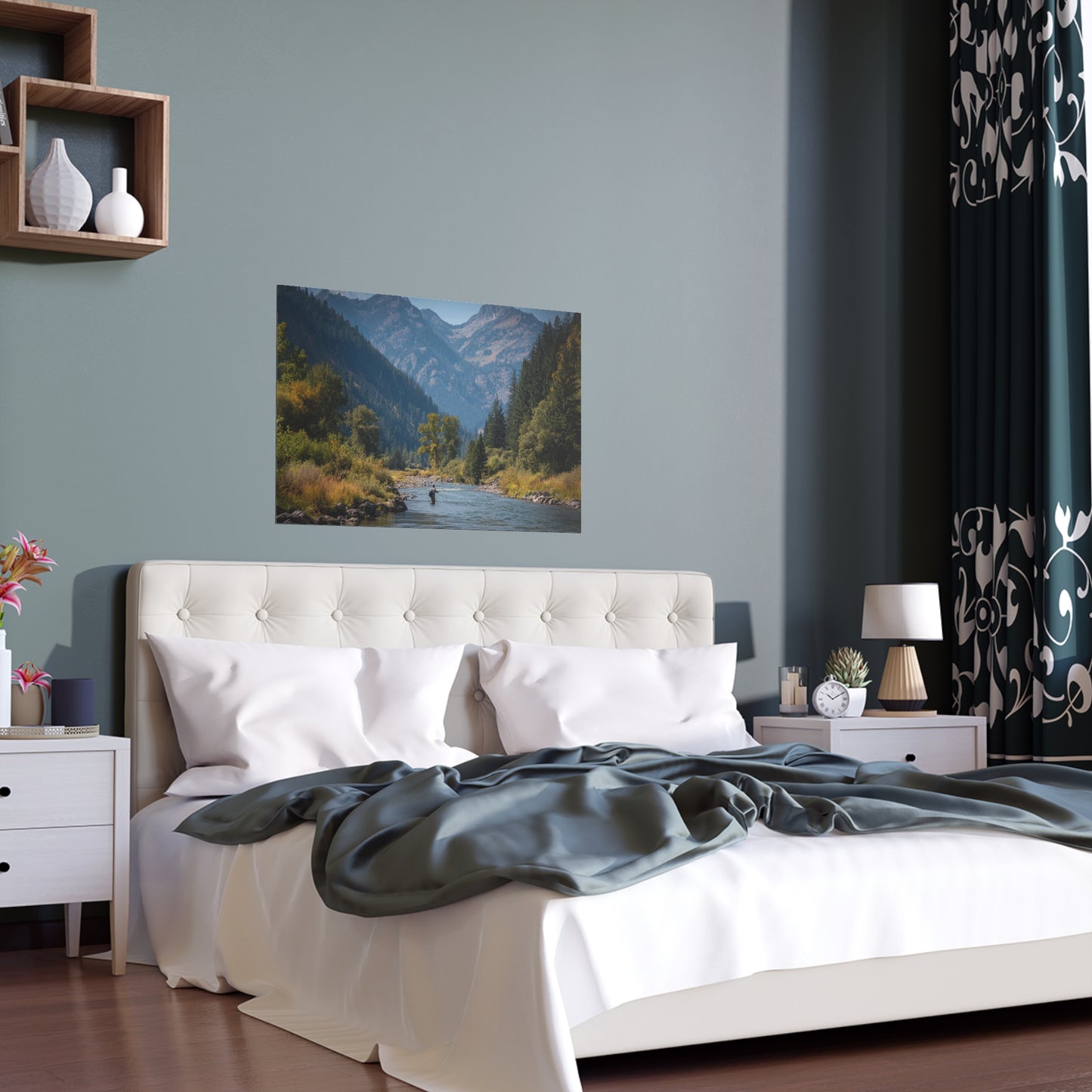 Copy of Canvas Art - Mountain Stream Fly Fishing