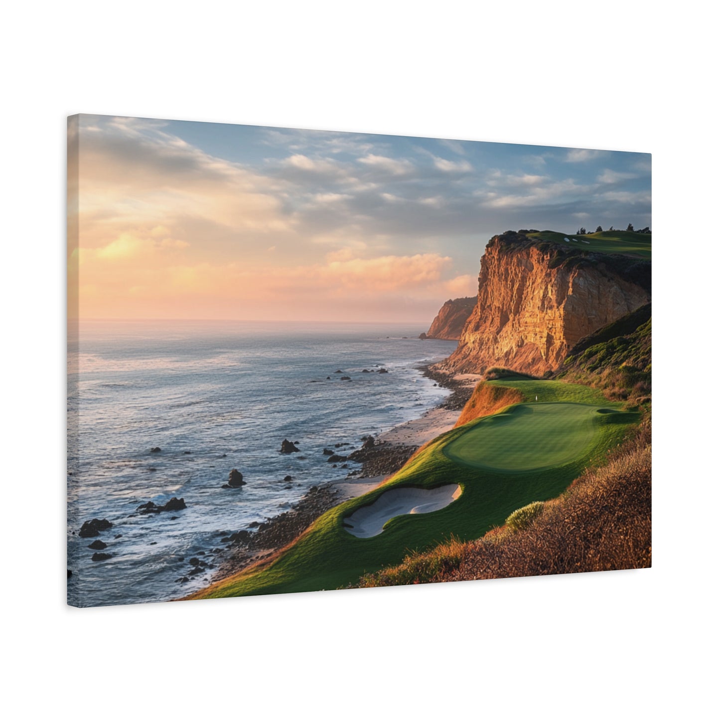 Scenic Golf Course Canvas Print