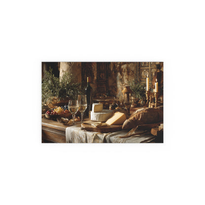 Vintage Still Life Feast - Silk Print Paper