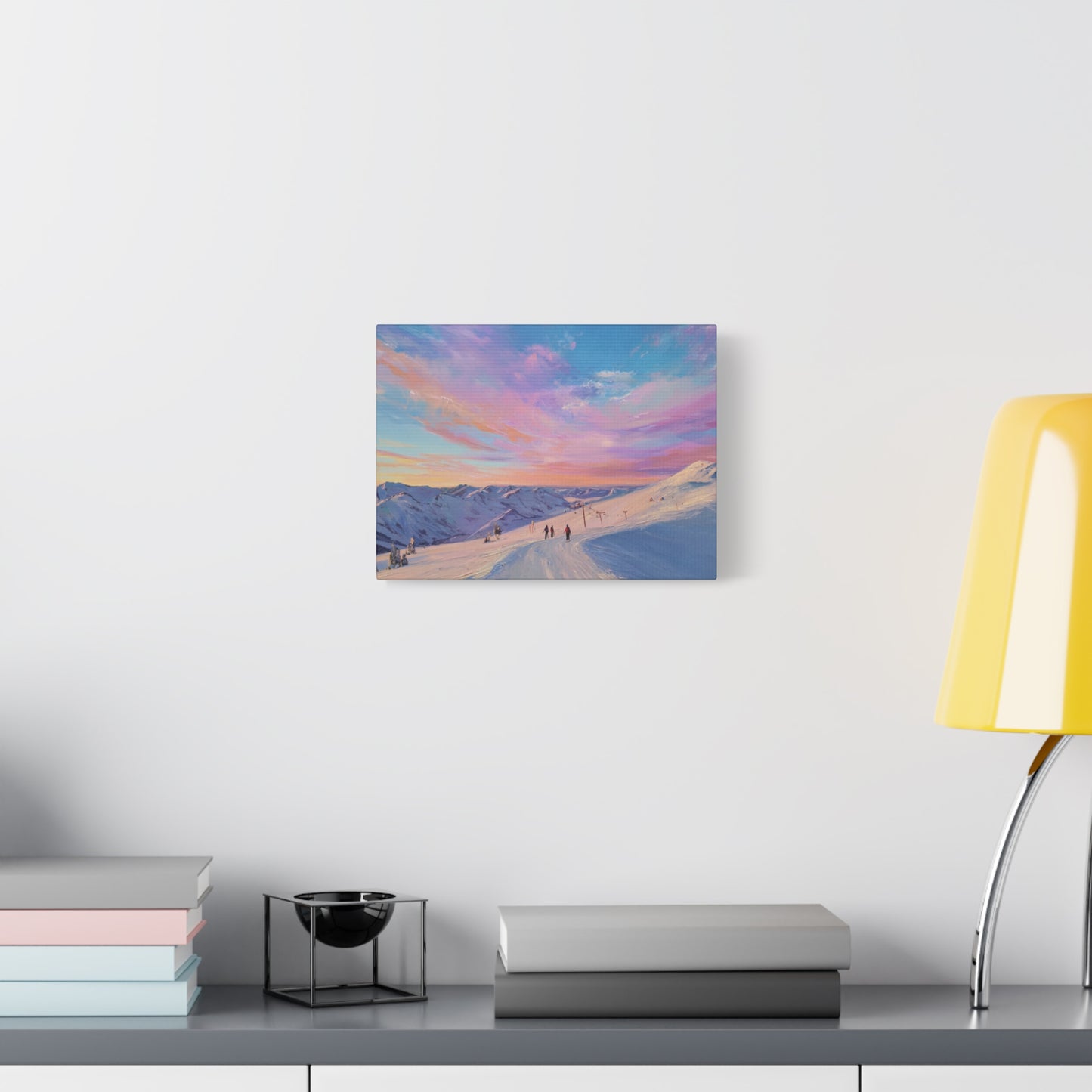 Mountain Sunset Canvas Art