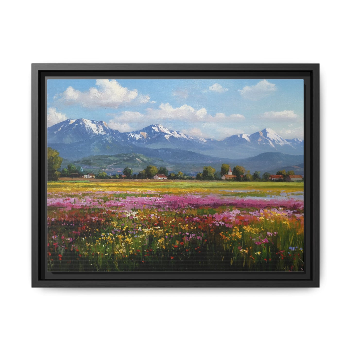 Framed Canvas Print