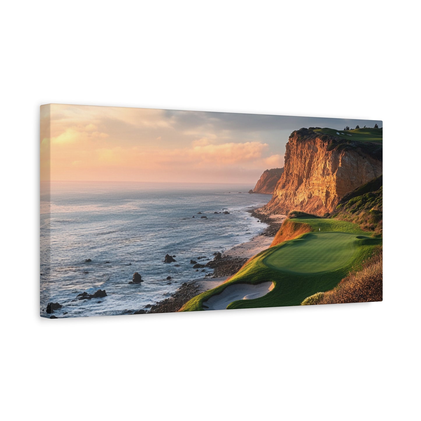 Scenic Golf Course Canvas Print