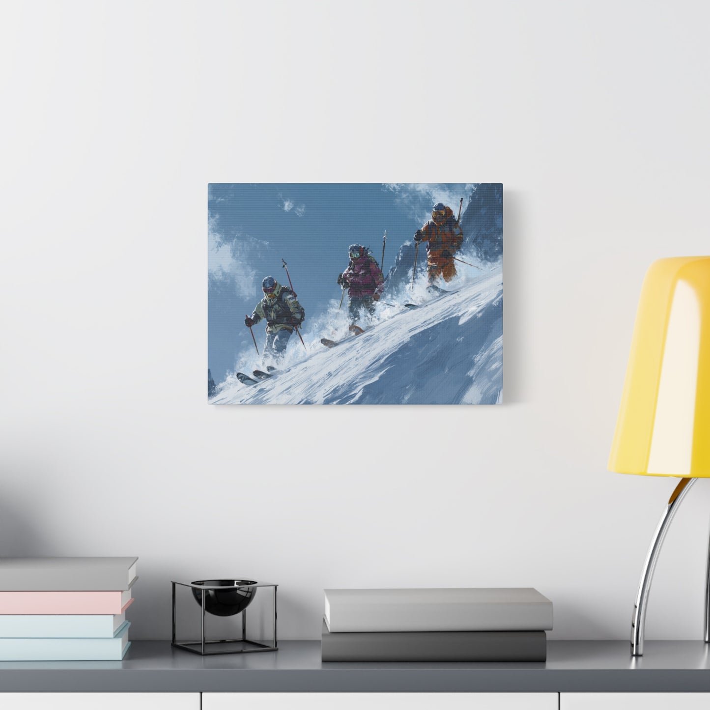 Ski Adventure Canvas Art