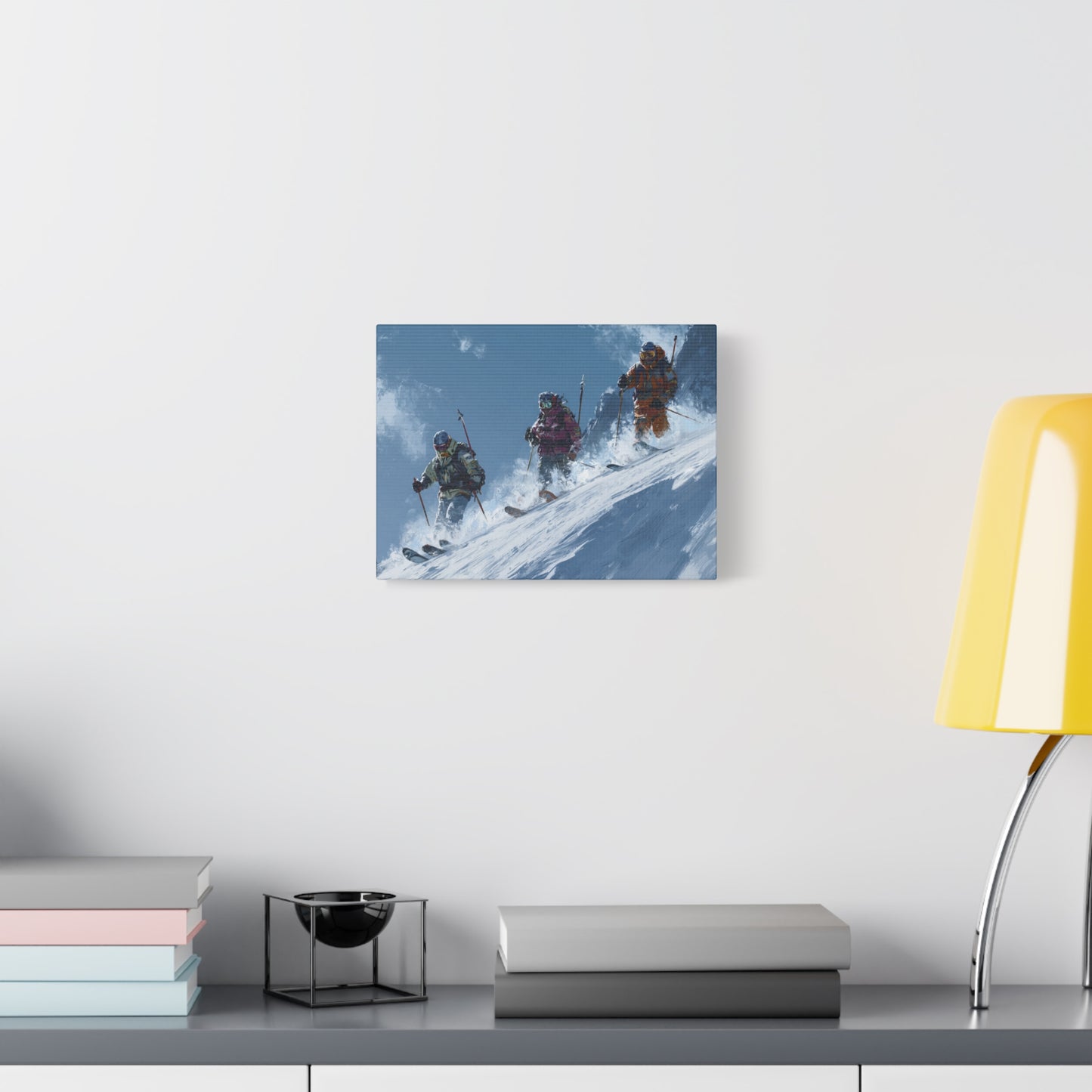 Ski Adventure Canvas Art
