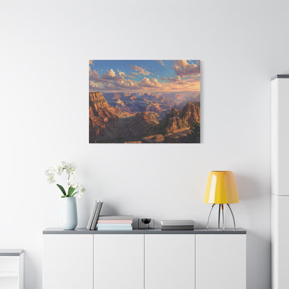 Grand Canyon Sunset Matte Canvas Wall Art — Stretched 1.25"