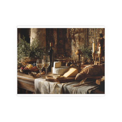 Vintage Still Life Feast - Silk Print Paper