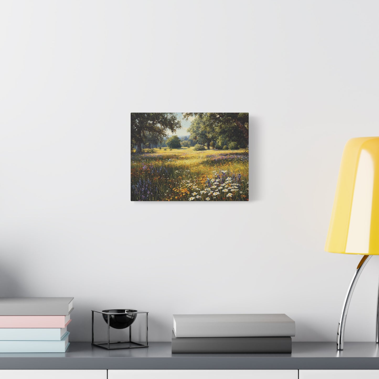 Wildflower Meadow Canvas Print — Matte Stretched Wall Art