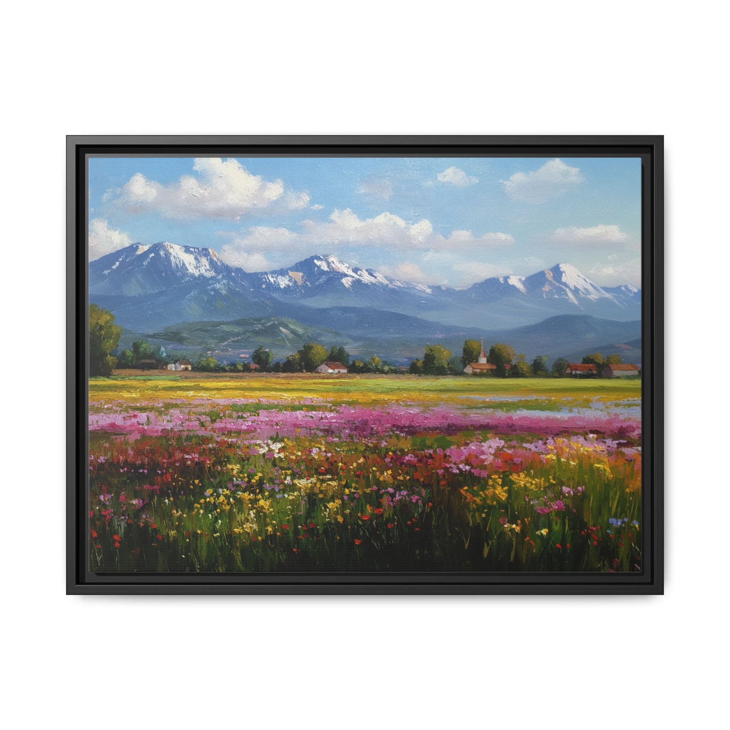 Framed Canvas Print