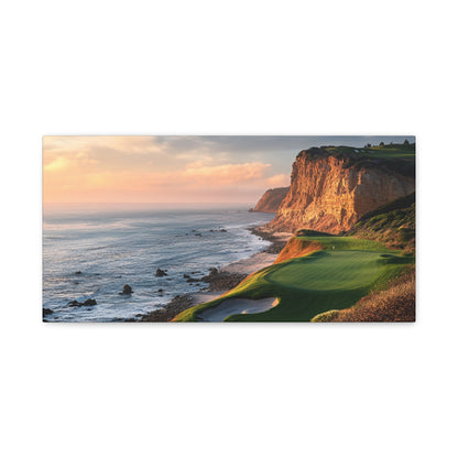 Scenic Golf Course Canvas Print