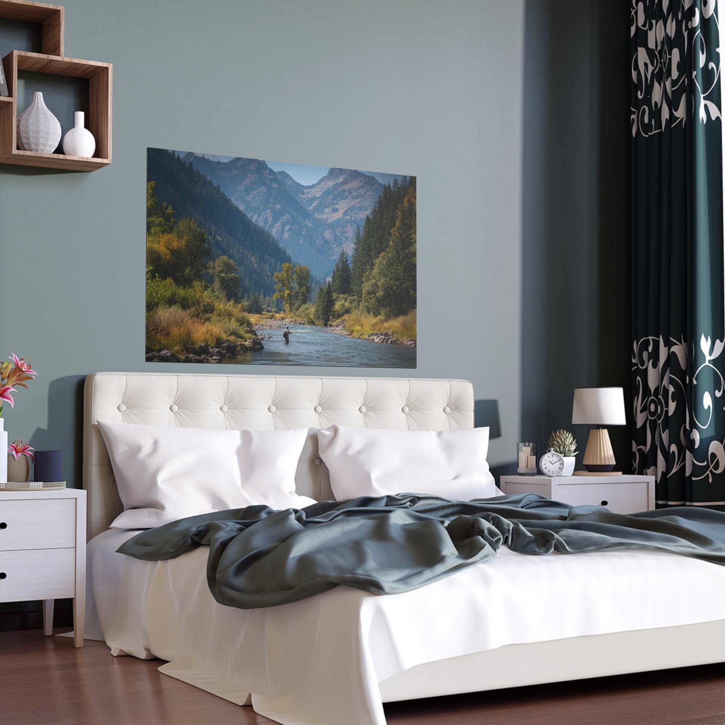 Copy of Canvas Art - Mountain Stream Fly Fishing